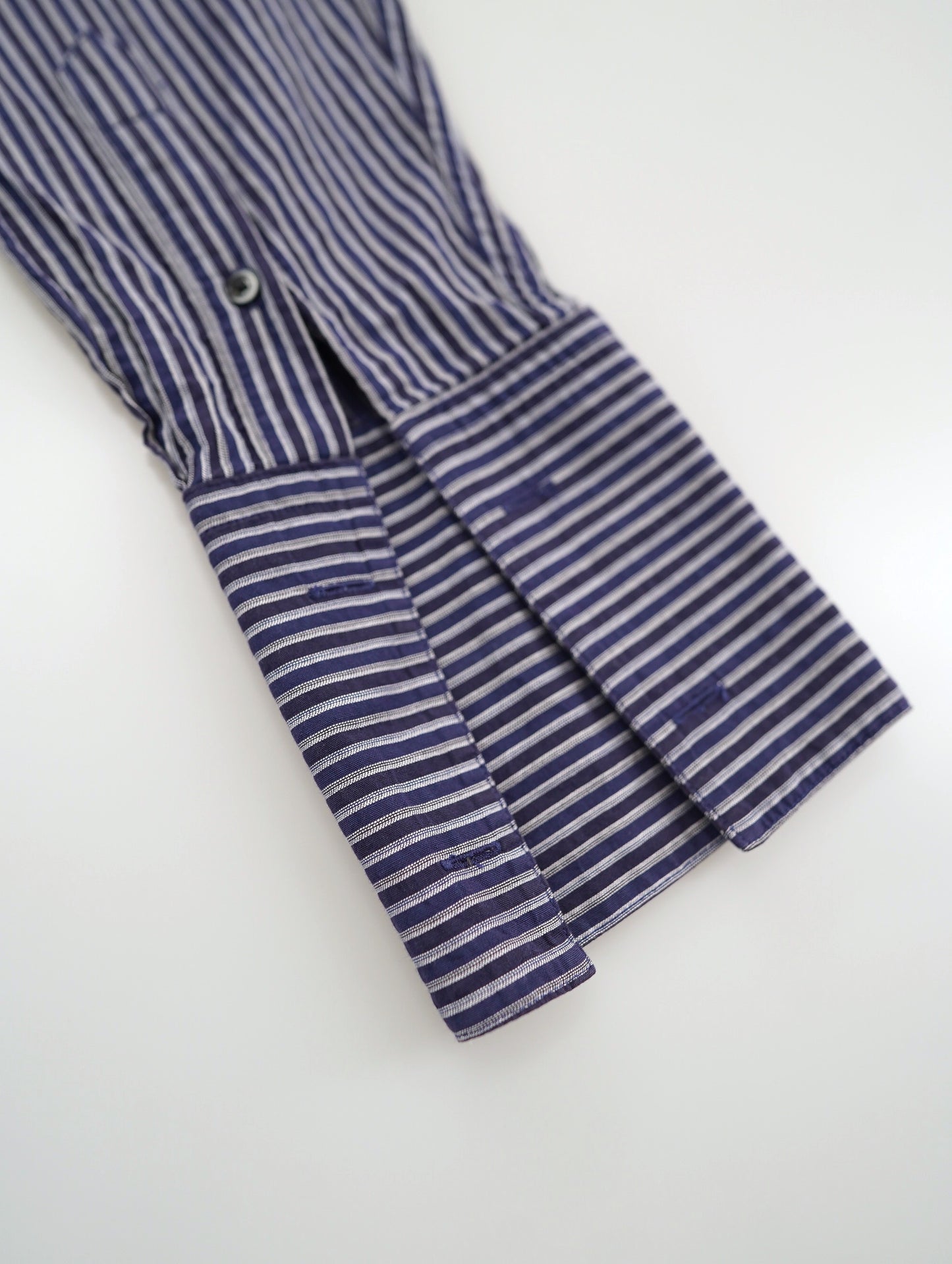 Calvin Klein stripe Double cuffs shirt