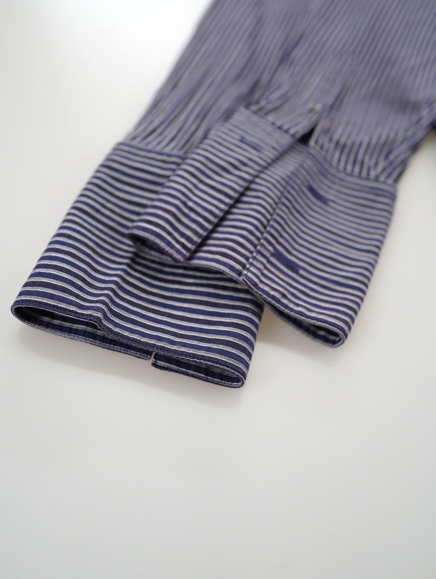 Calvin Klein stripe Double cuffs shirt