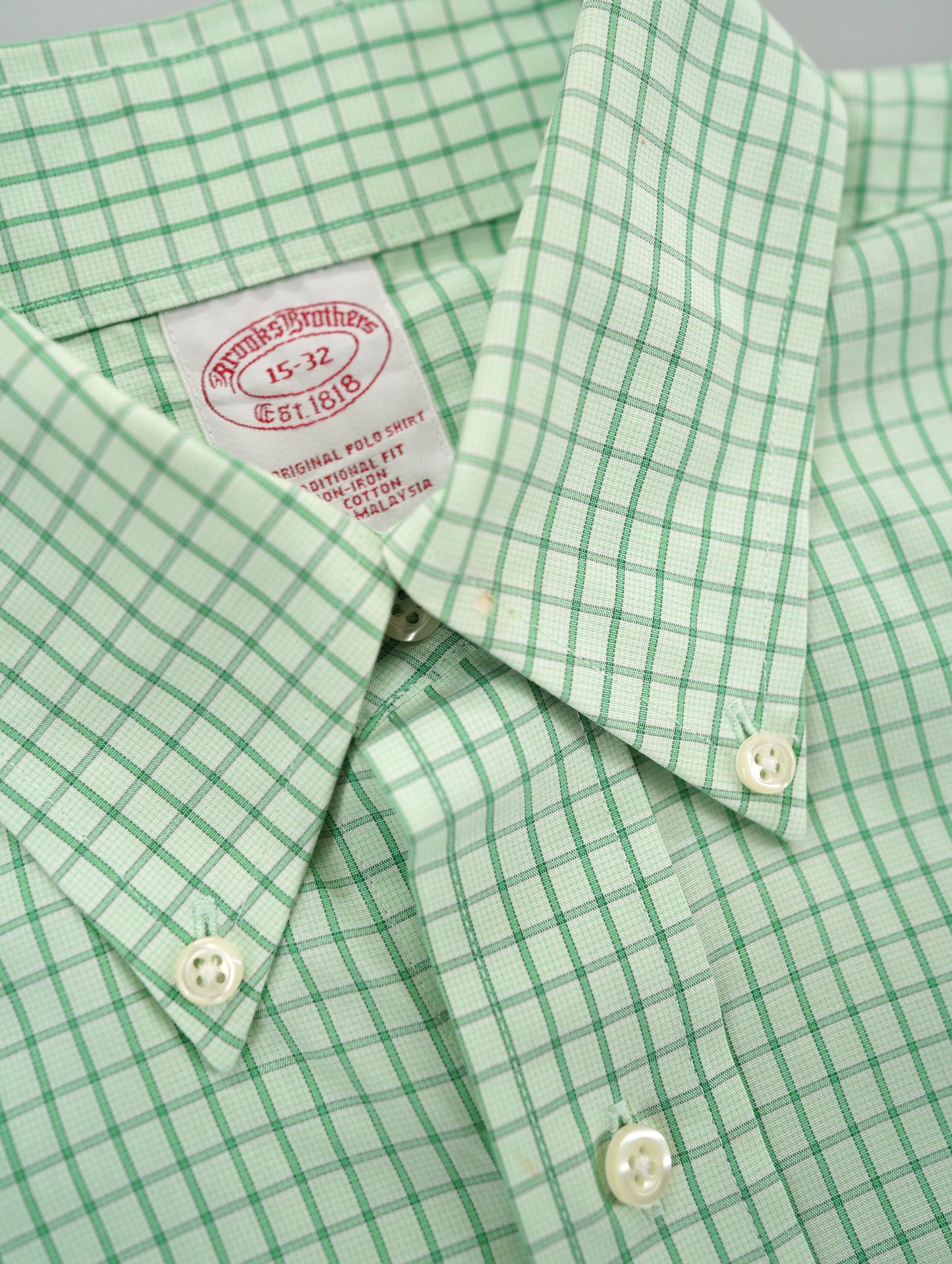 Brooks Brothers check shirt