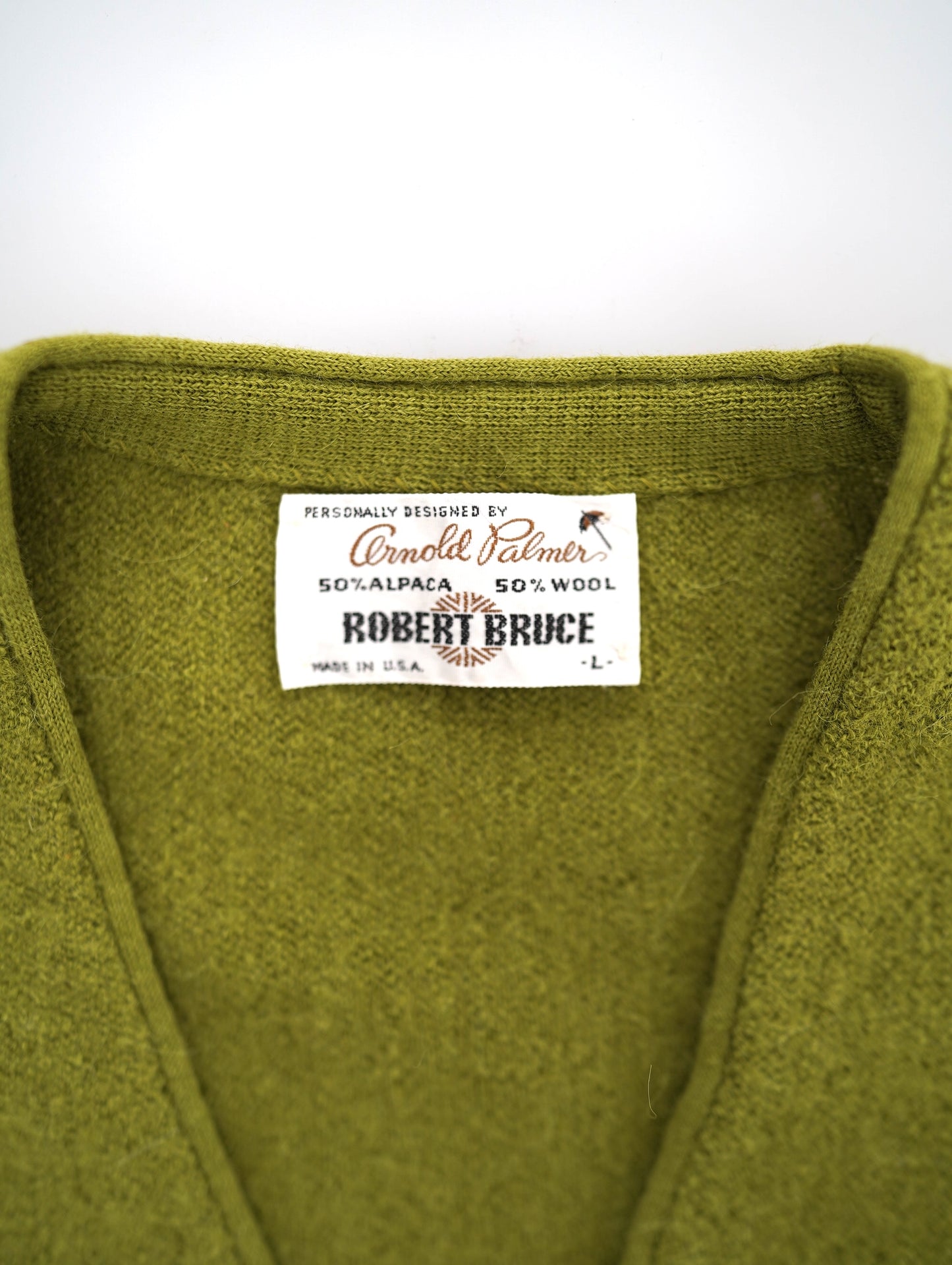 60s  Arnold Palmer cardigan