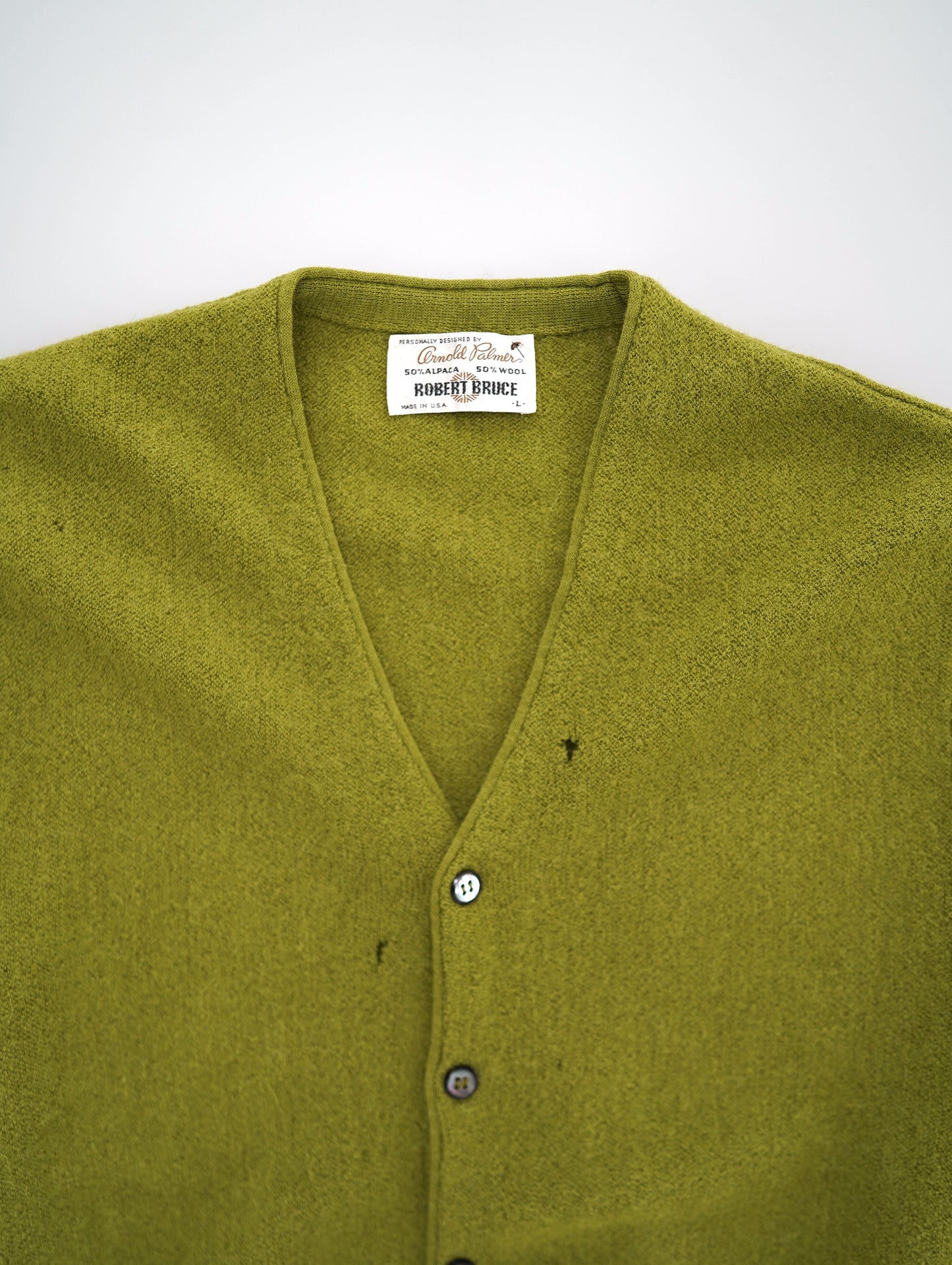 60s  Arnold Palmer cardigan