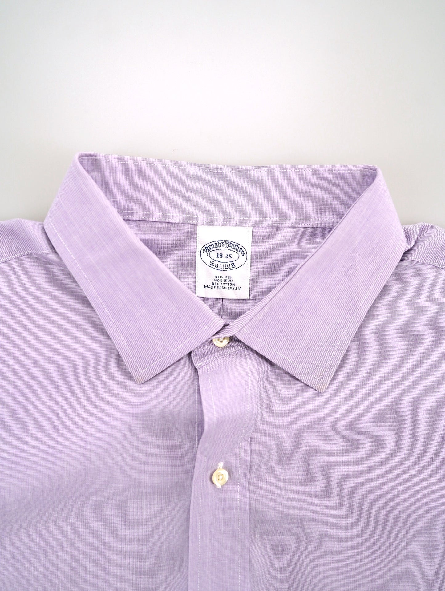 Brooks Brothers check Double cuffs shirt