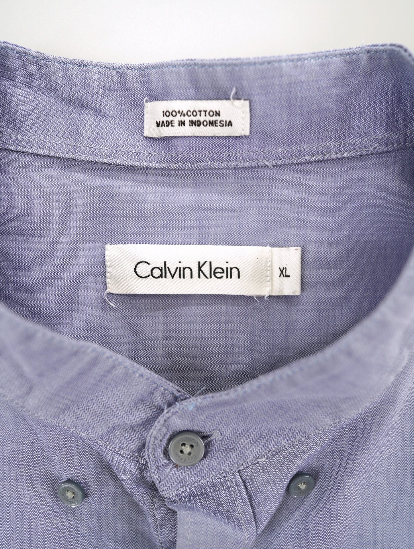 Calvin Klein no collar shirt