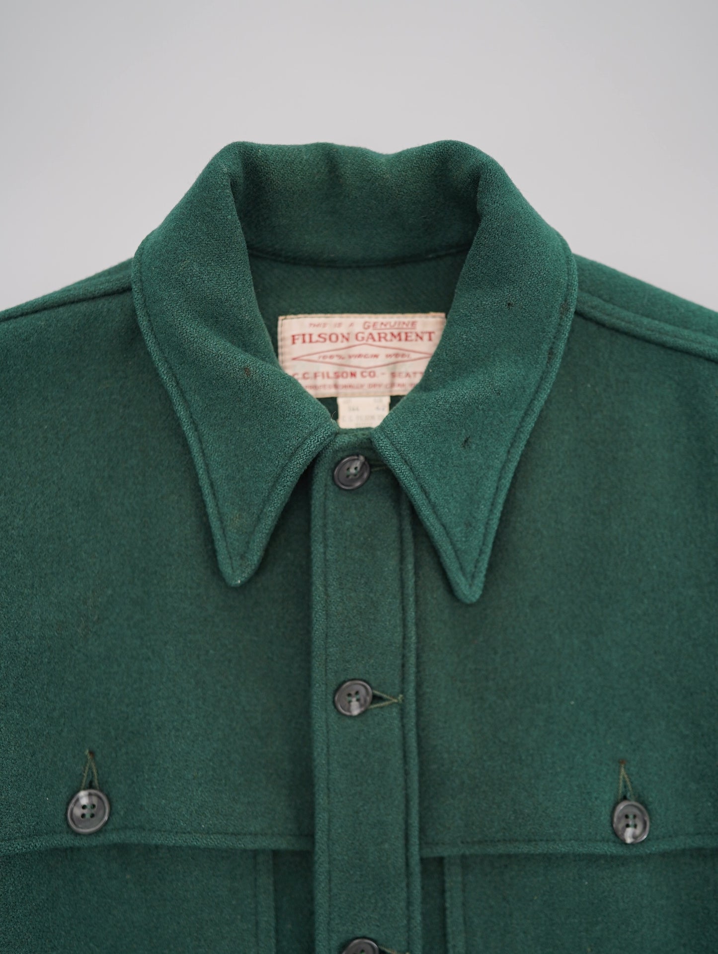 50s FILSON  wool shirt jacket