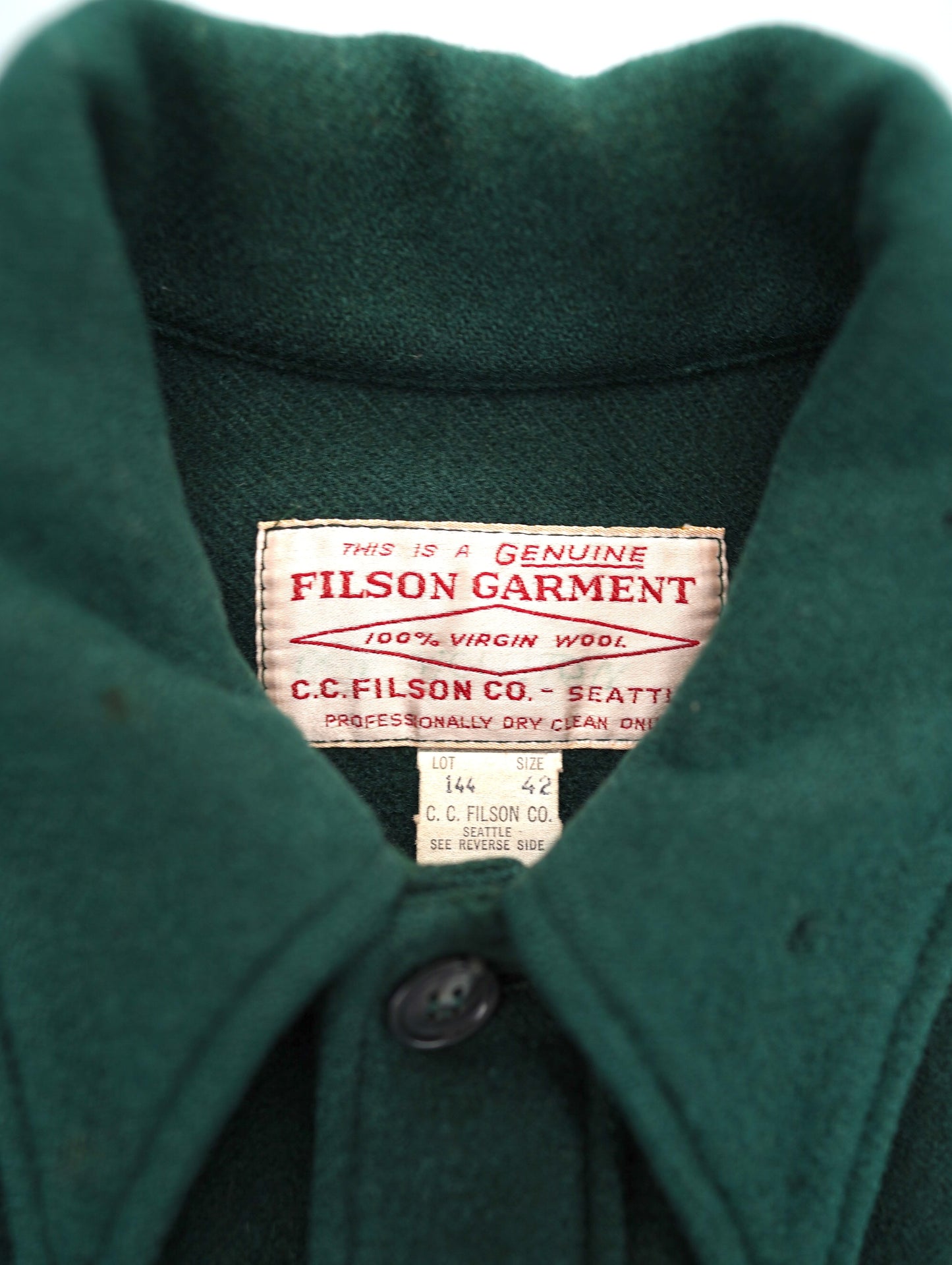 50s FILSON  wool shirt jacket