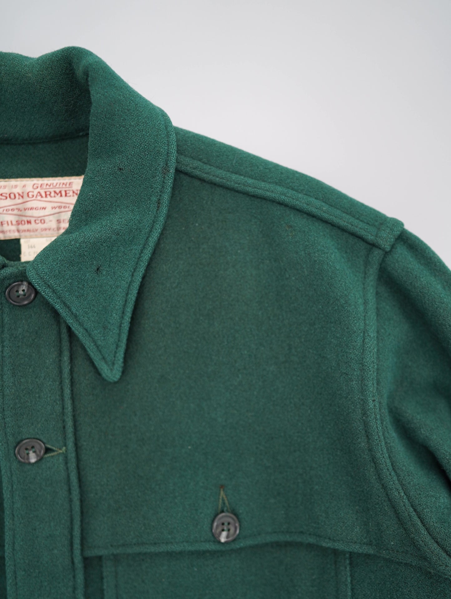 50s FILSON  wool shirt jacket