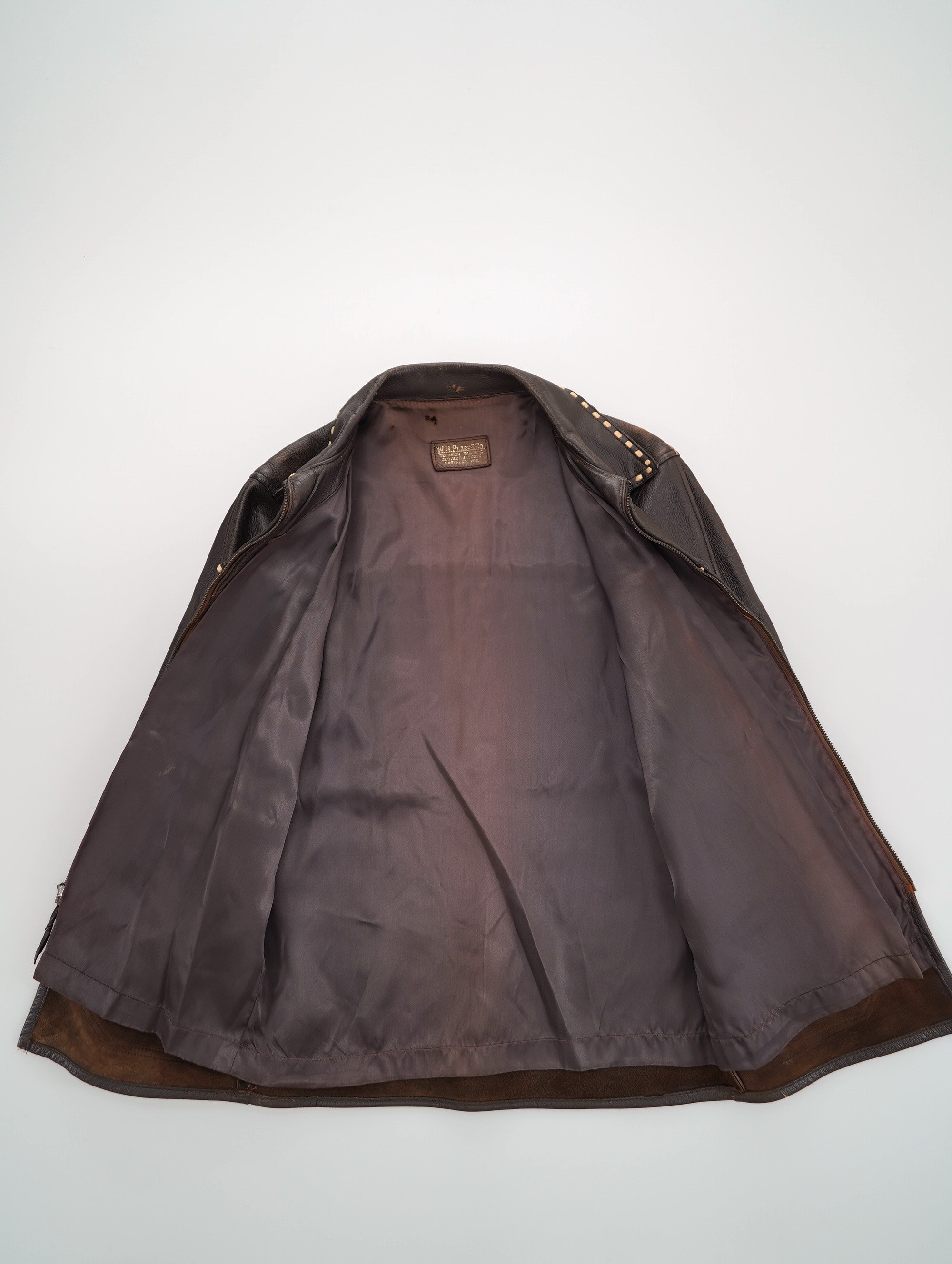 60s US western leather jacket – NEVERKNOWS