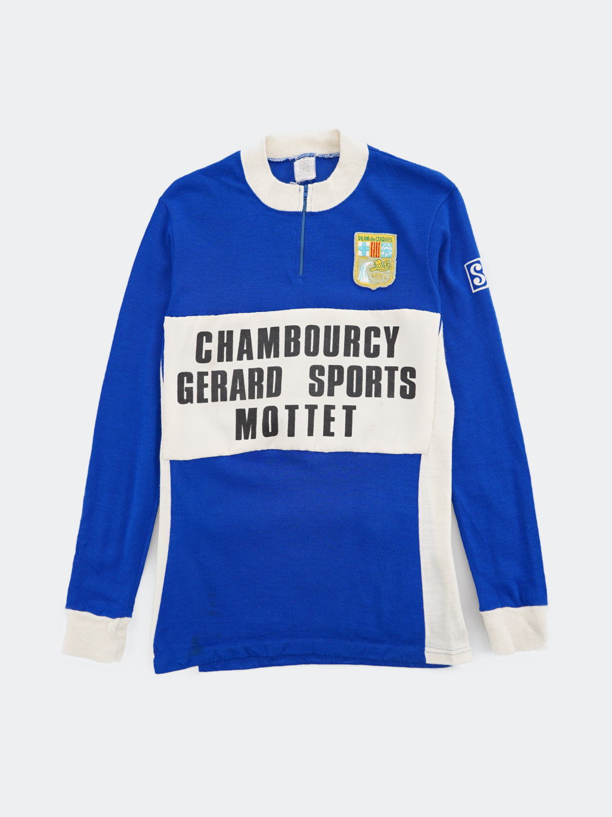 half zip cycling long tee