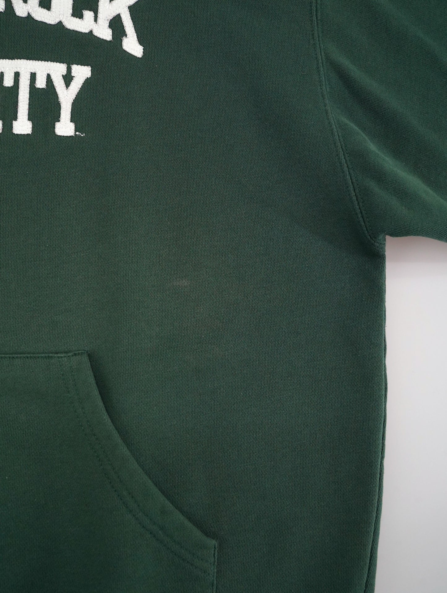 college logo hoodie