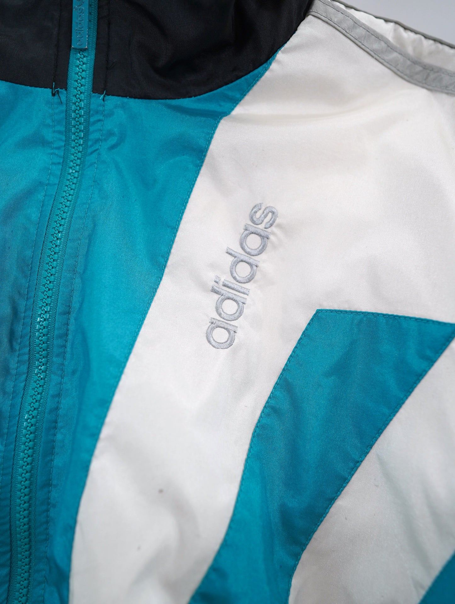 80s adidas polyester jacket