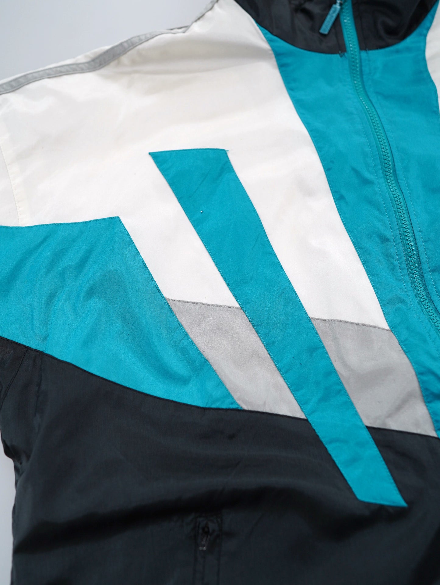 80s adidas polyester jacket