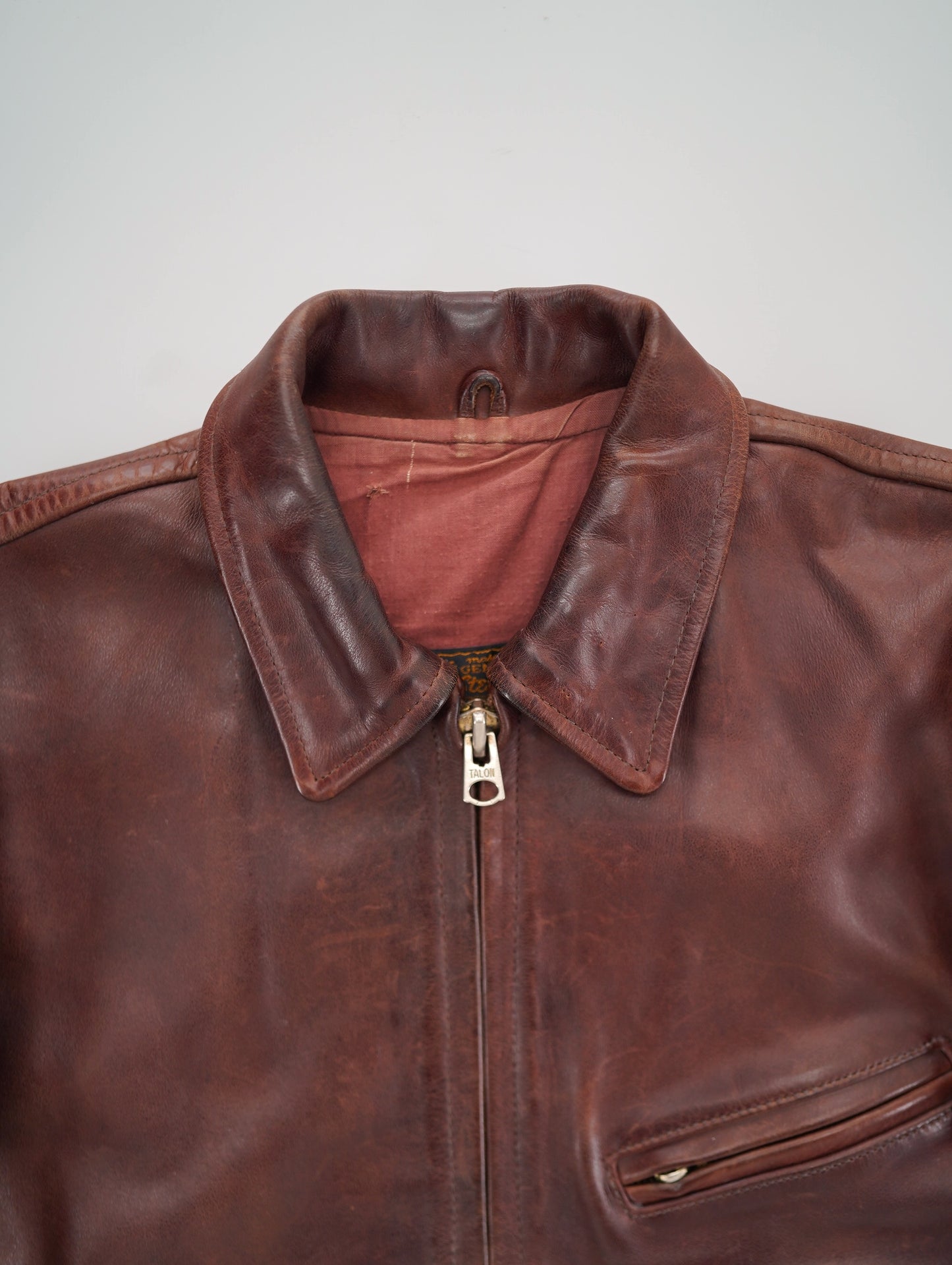 70s B-McCOYS leather jacket