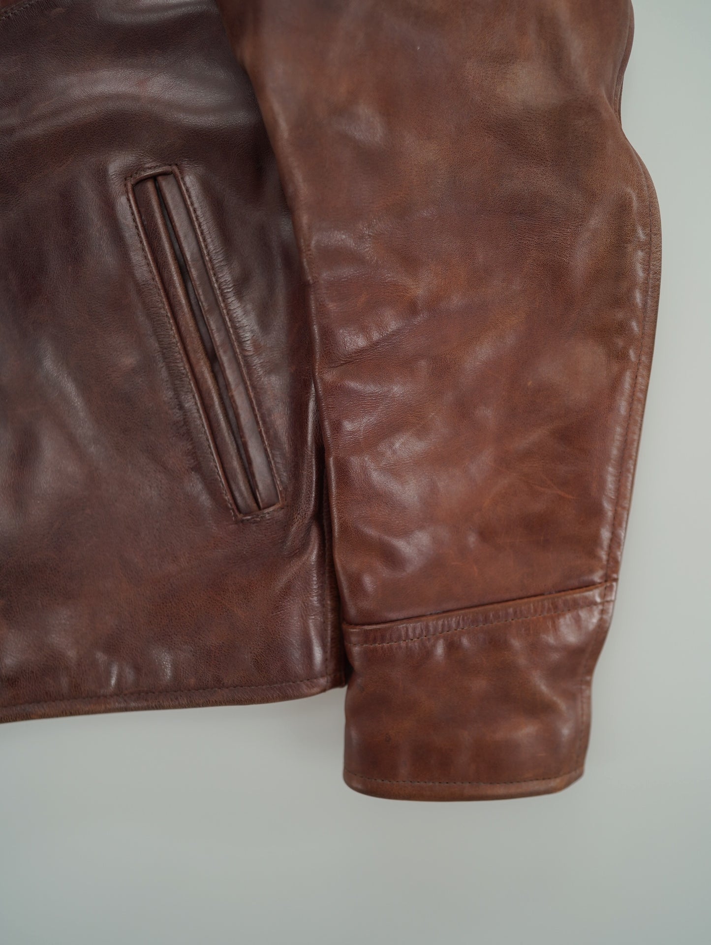 70s B-McCOYS leather jacket