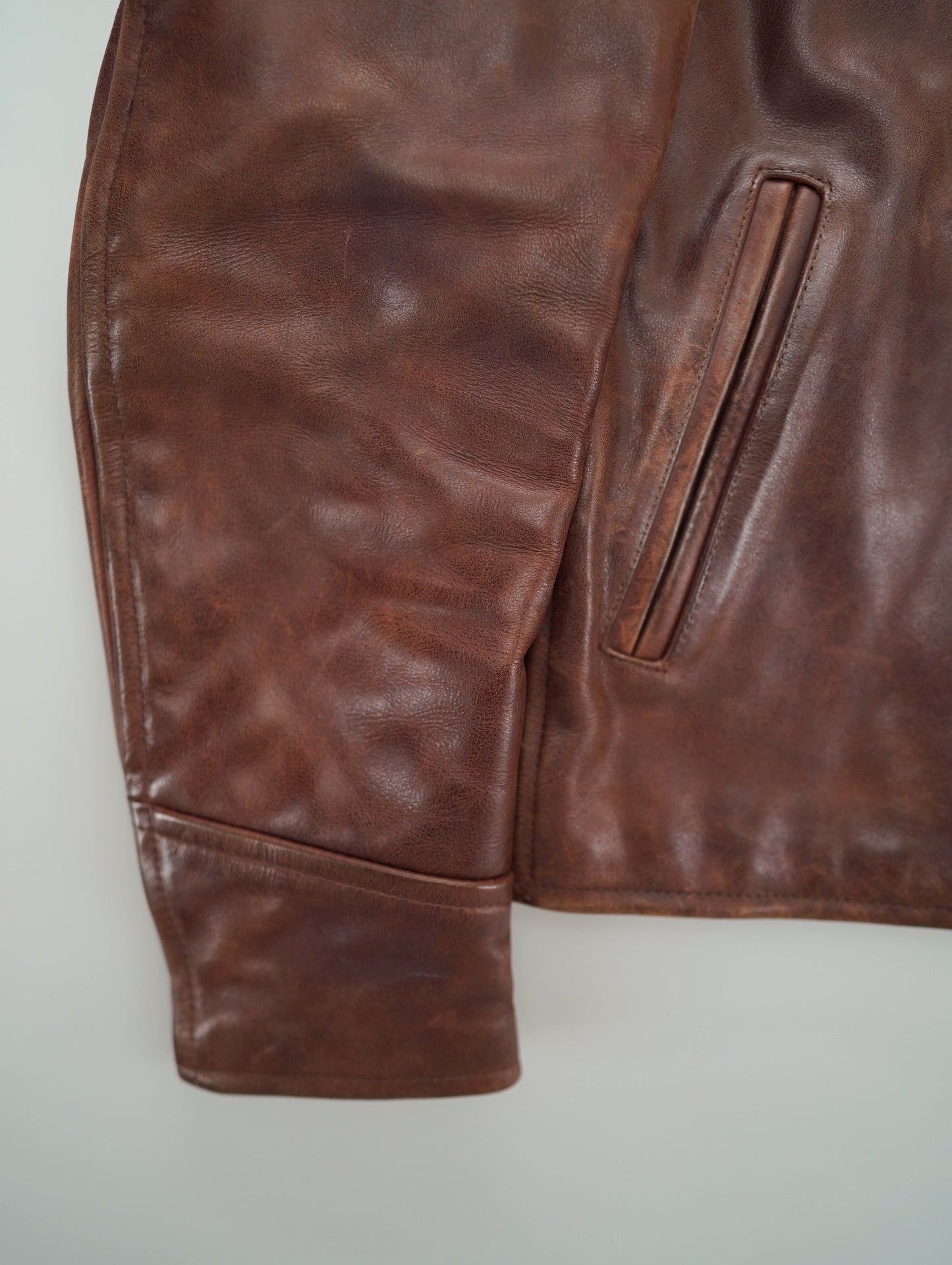 70s B-McCOYS leather jacket