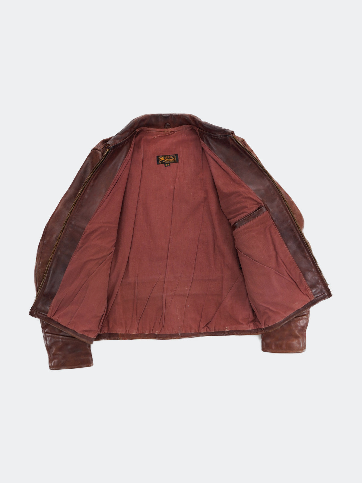 70s B-McCOYS leather jacket