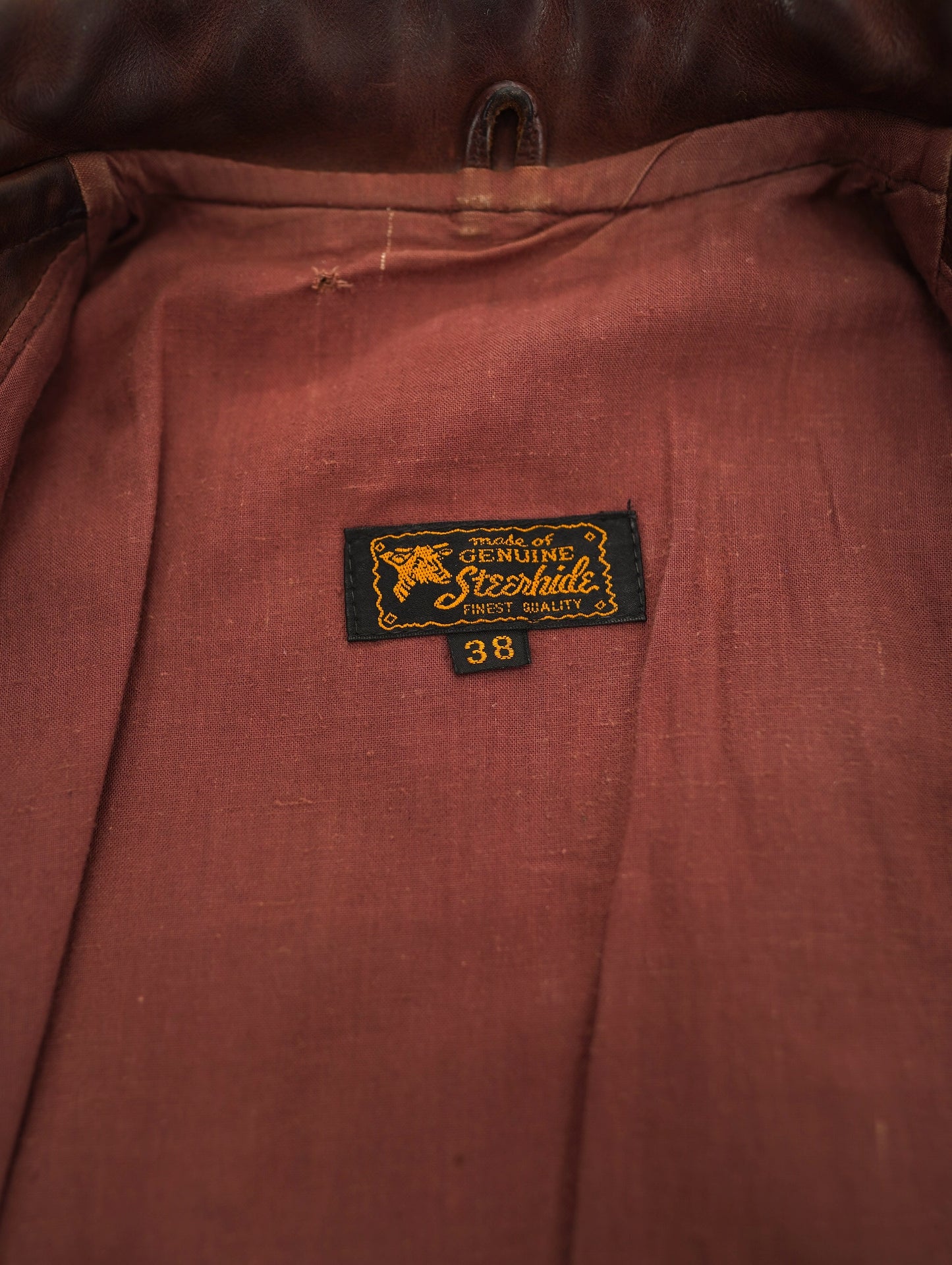 70s B-McCOYS leather jacket