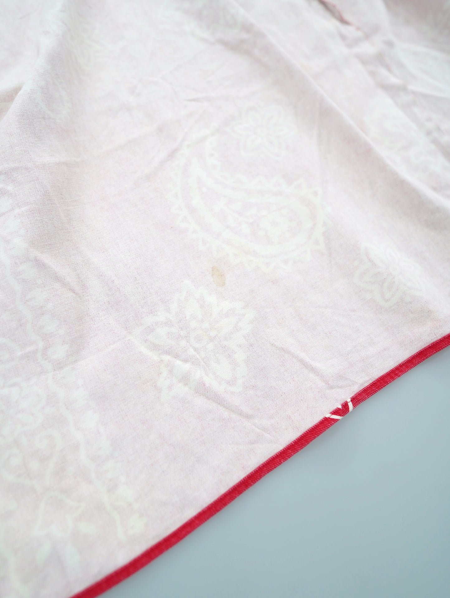 80s paisley wrap skirt