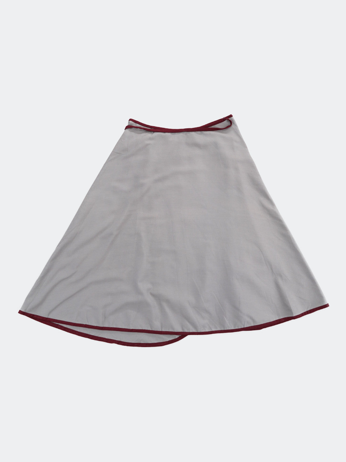 embroidery wrap skirt