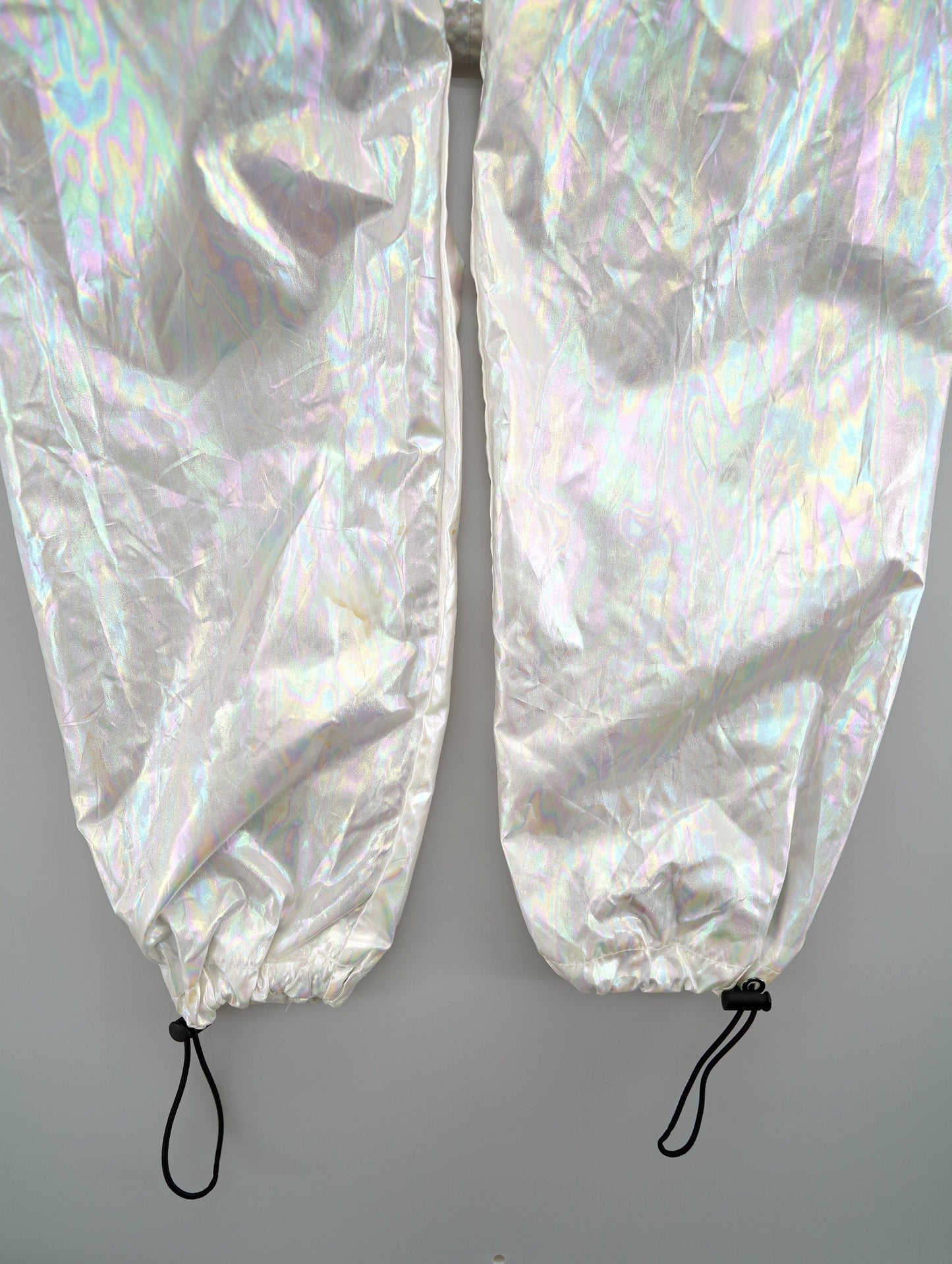 rainbow laser hoodie jacket