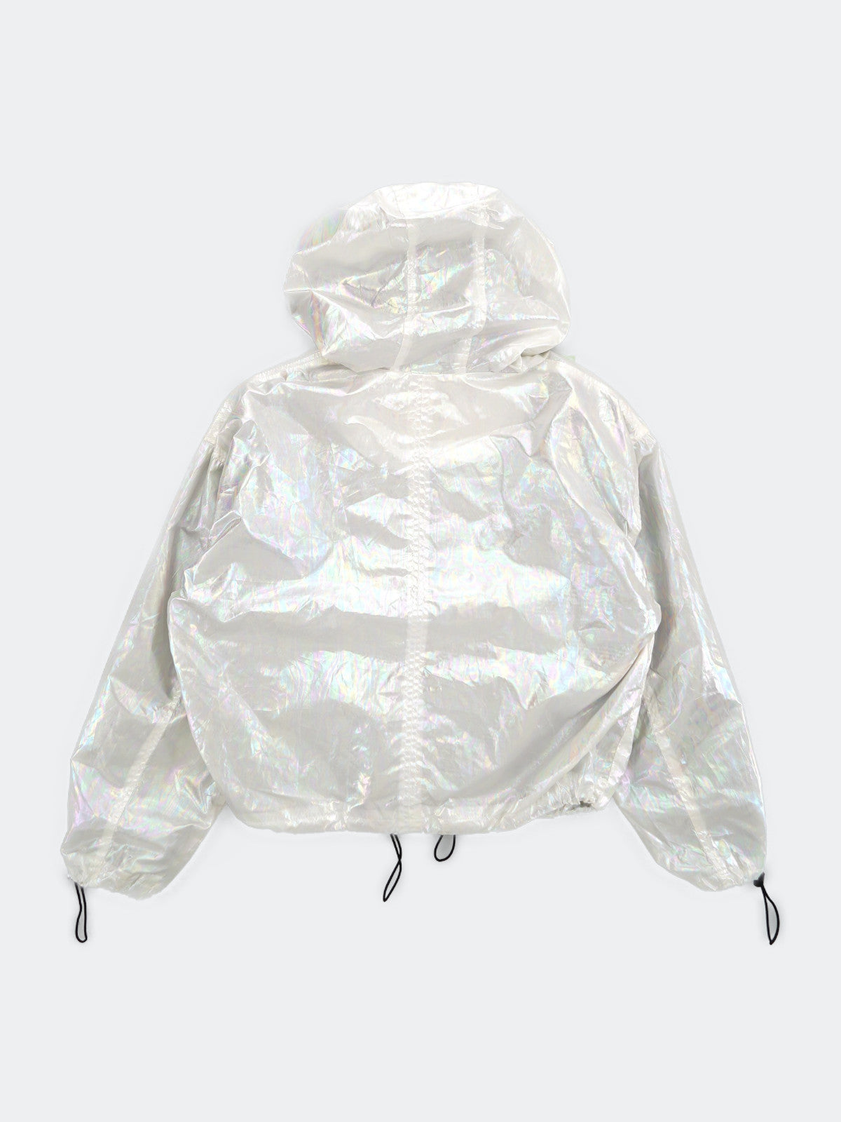 rainbow laser hoodie jacket