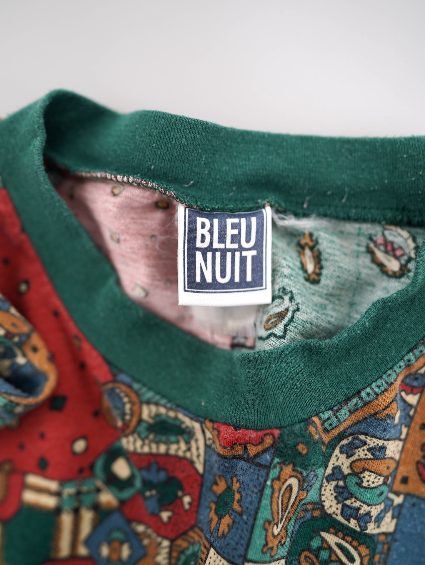 ethnic pattern long tee