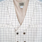 90s check lapel vest