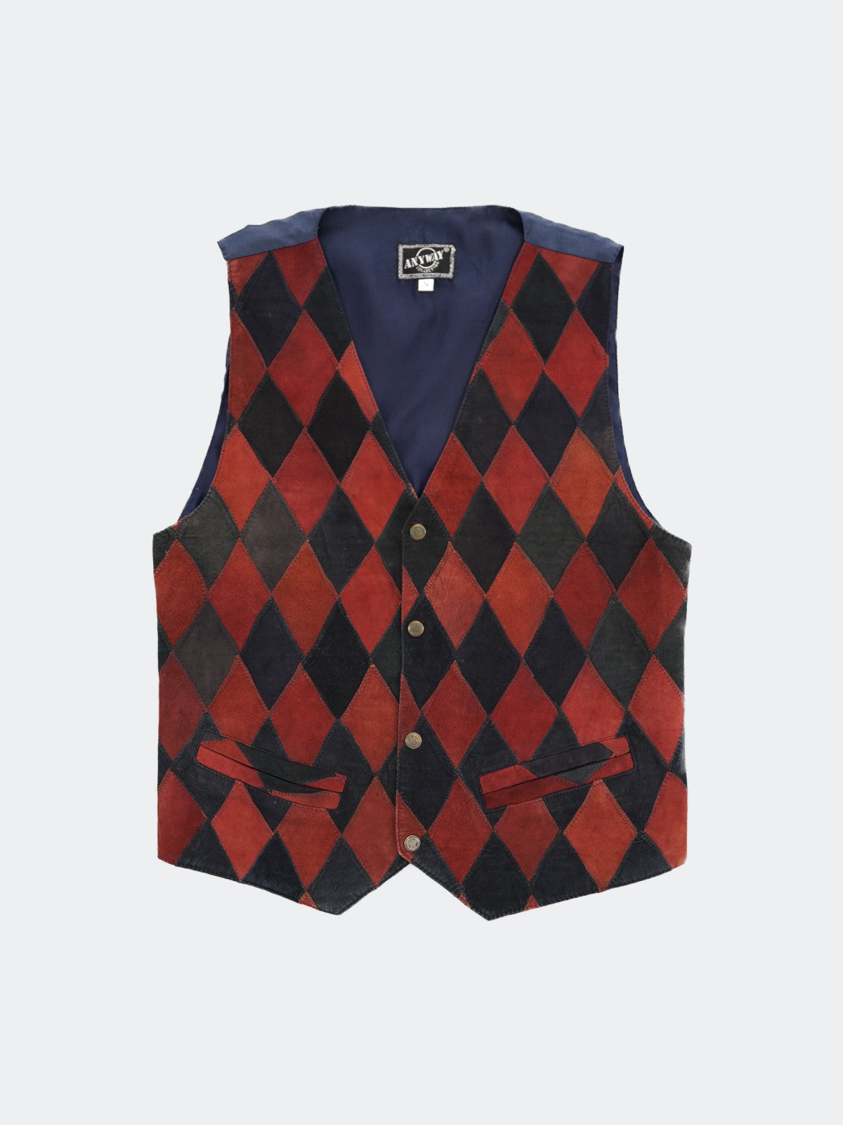 checkerboard vest