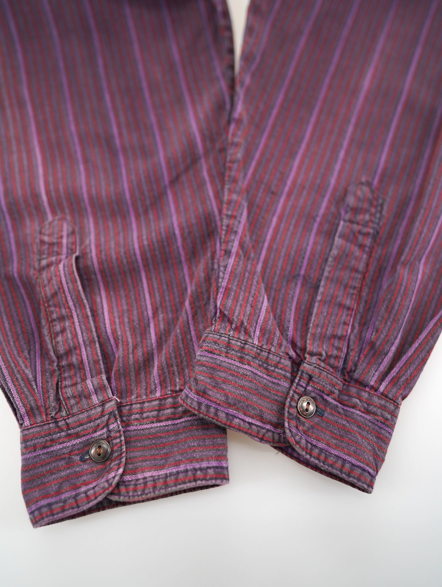 no collar stripe shirt