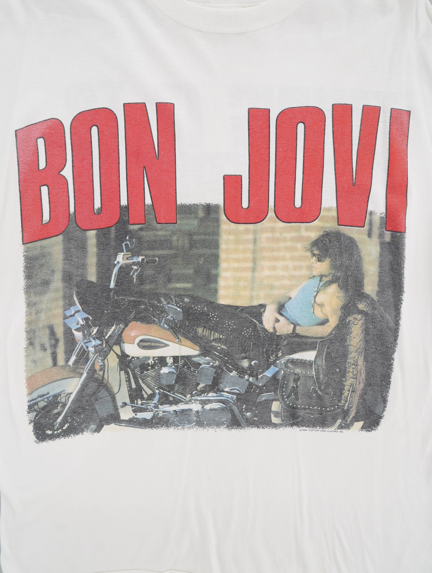 80s Bon Jovi tee