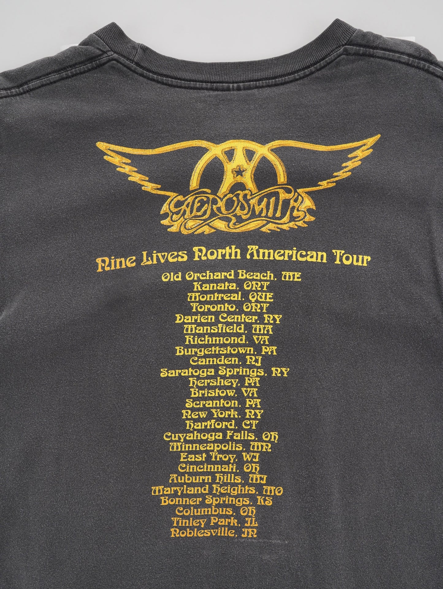 1997 Aerosmith tour tee