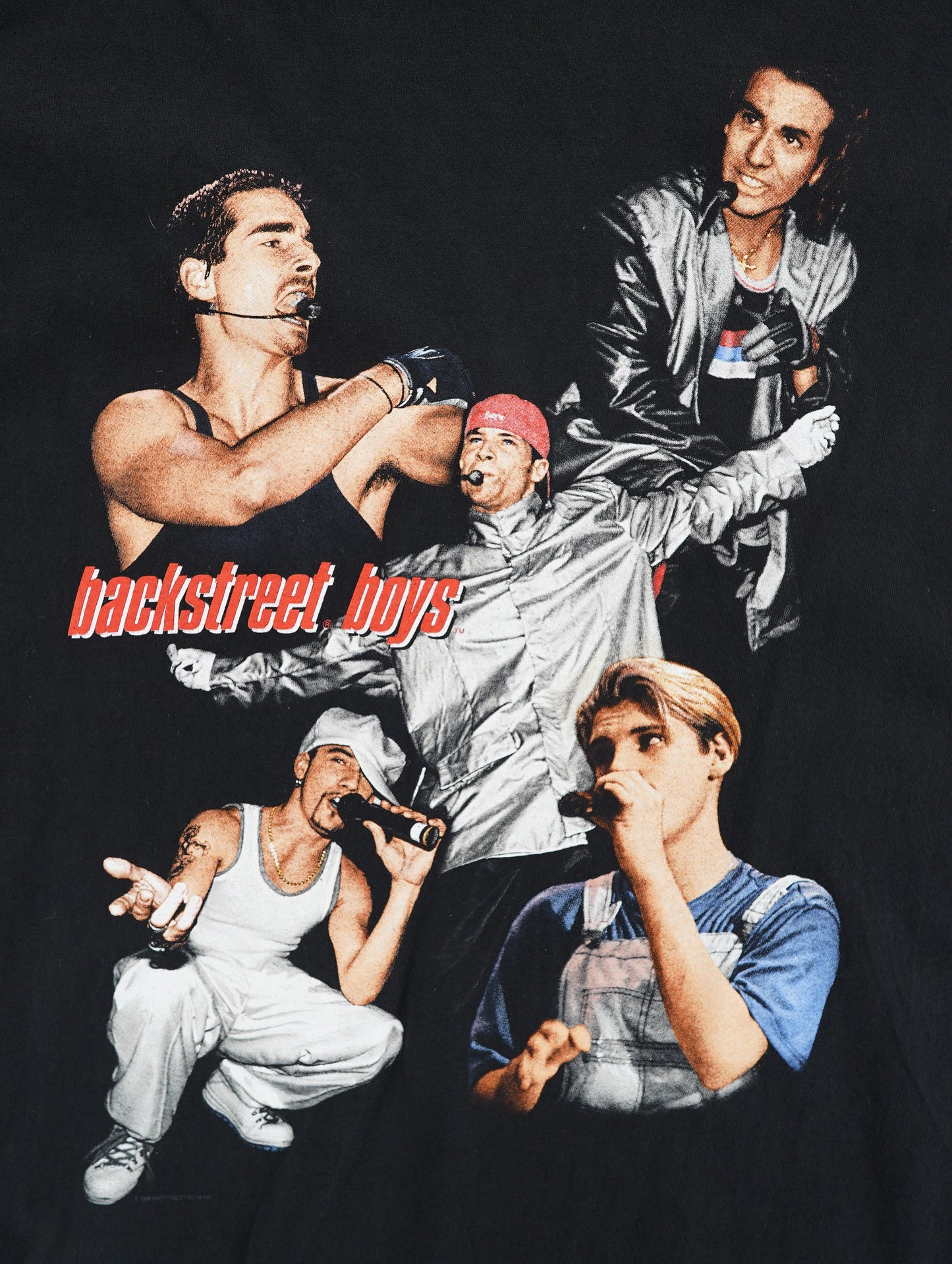 1998 Backstreet Boys tour tee