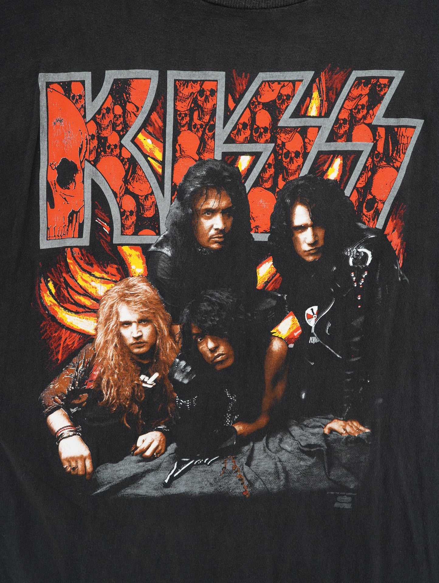 1992 KISS tour tee
