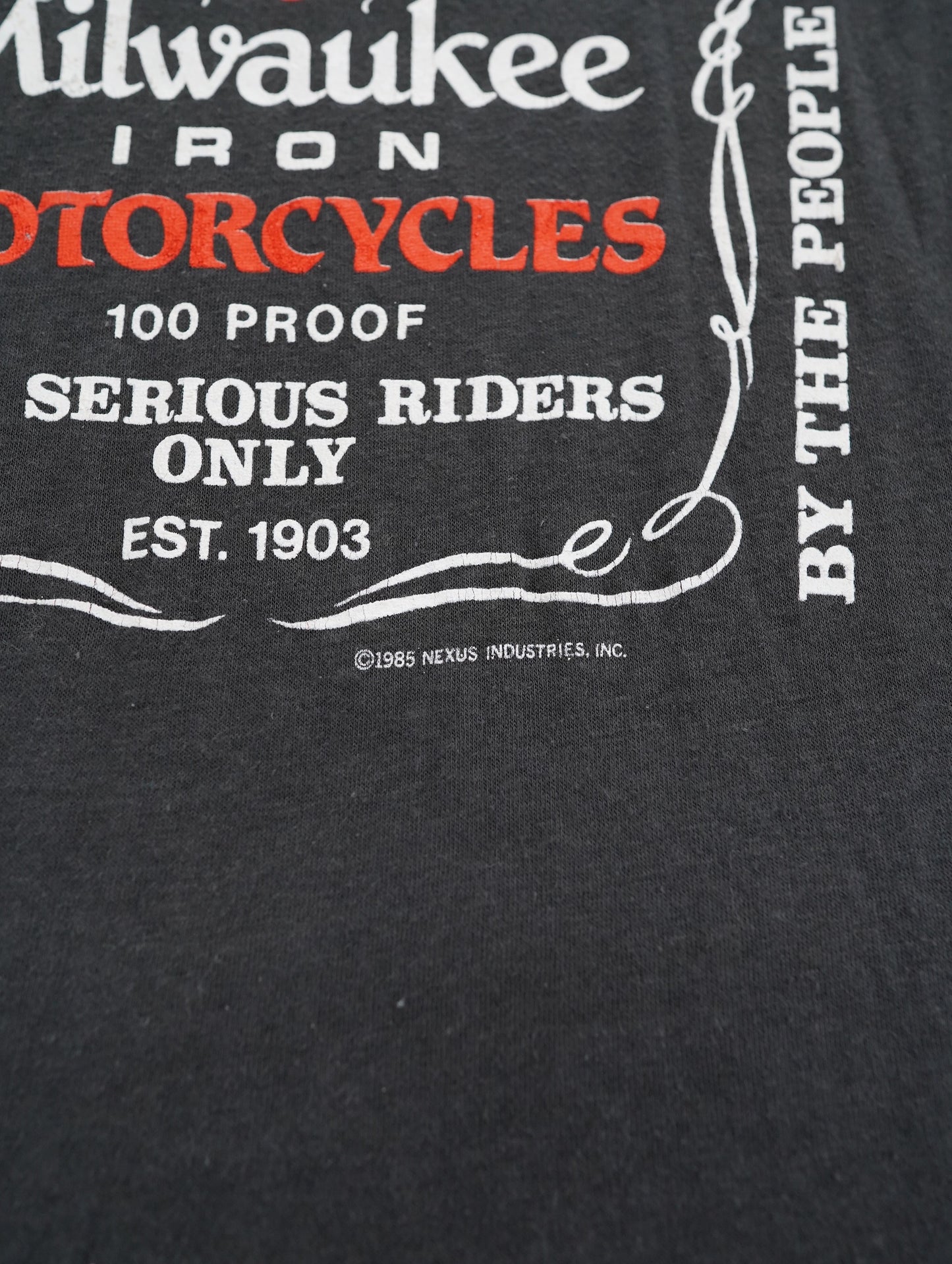 80s HARLEY DAVIDSON Jack Daniel's tee