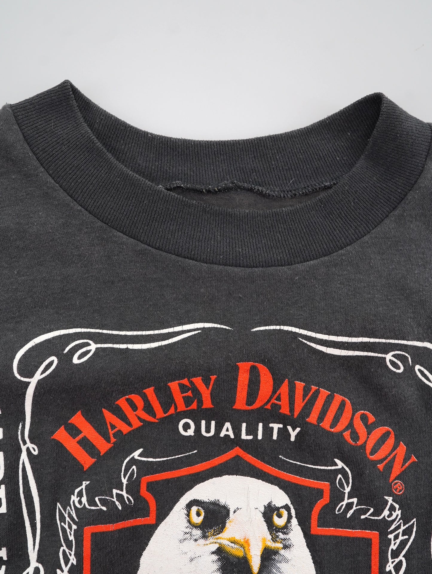 80s HARLEY DAVIDSON Jack Daniel's tee