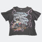 90s USA thunder wolf tee