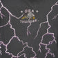 90s USA thunder wolf tee