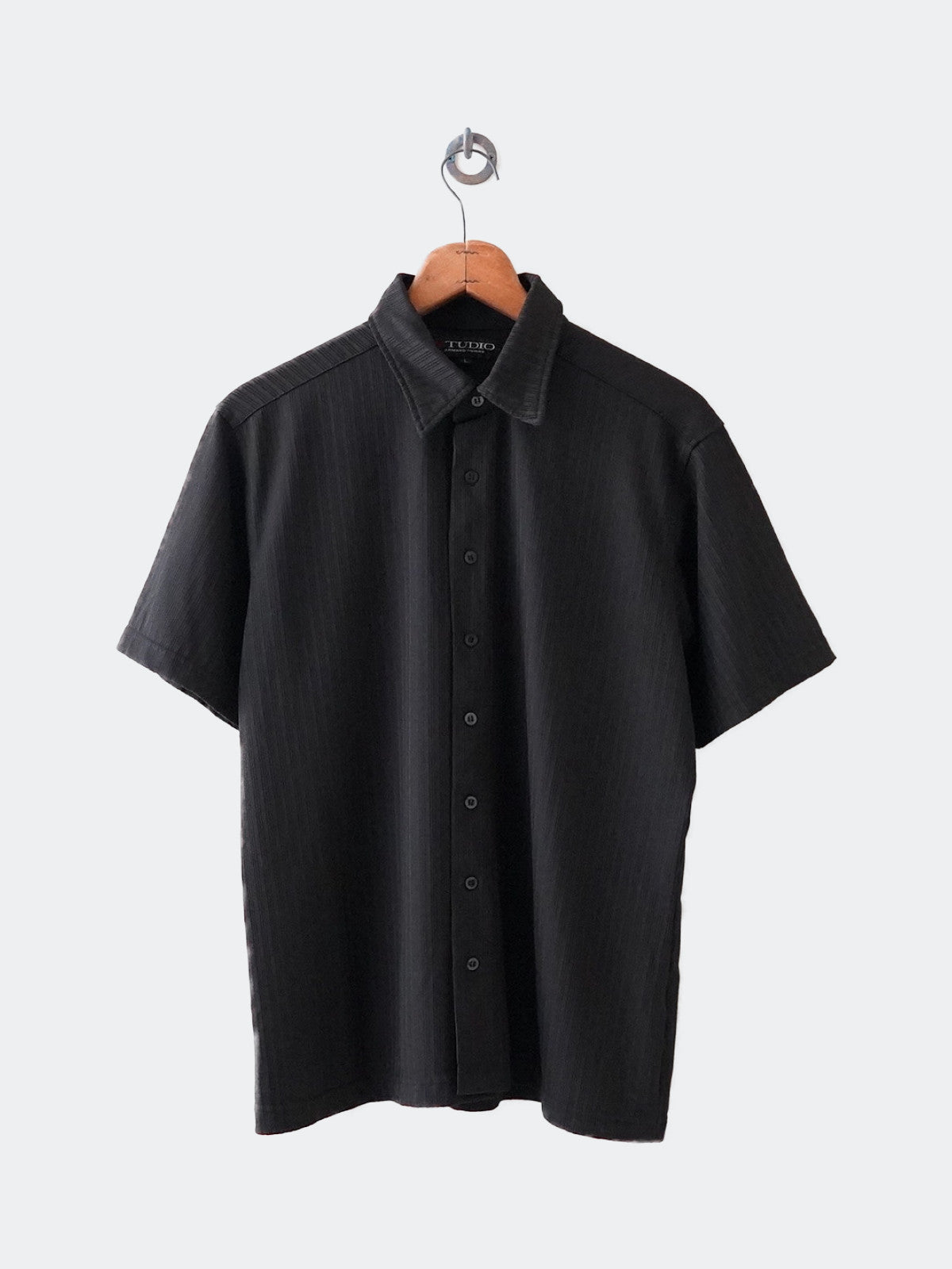 stripe half shirt