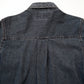 HARLEY DAVIDSON denim half shirt