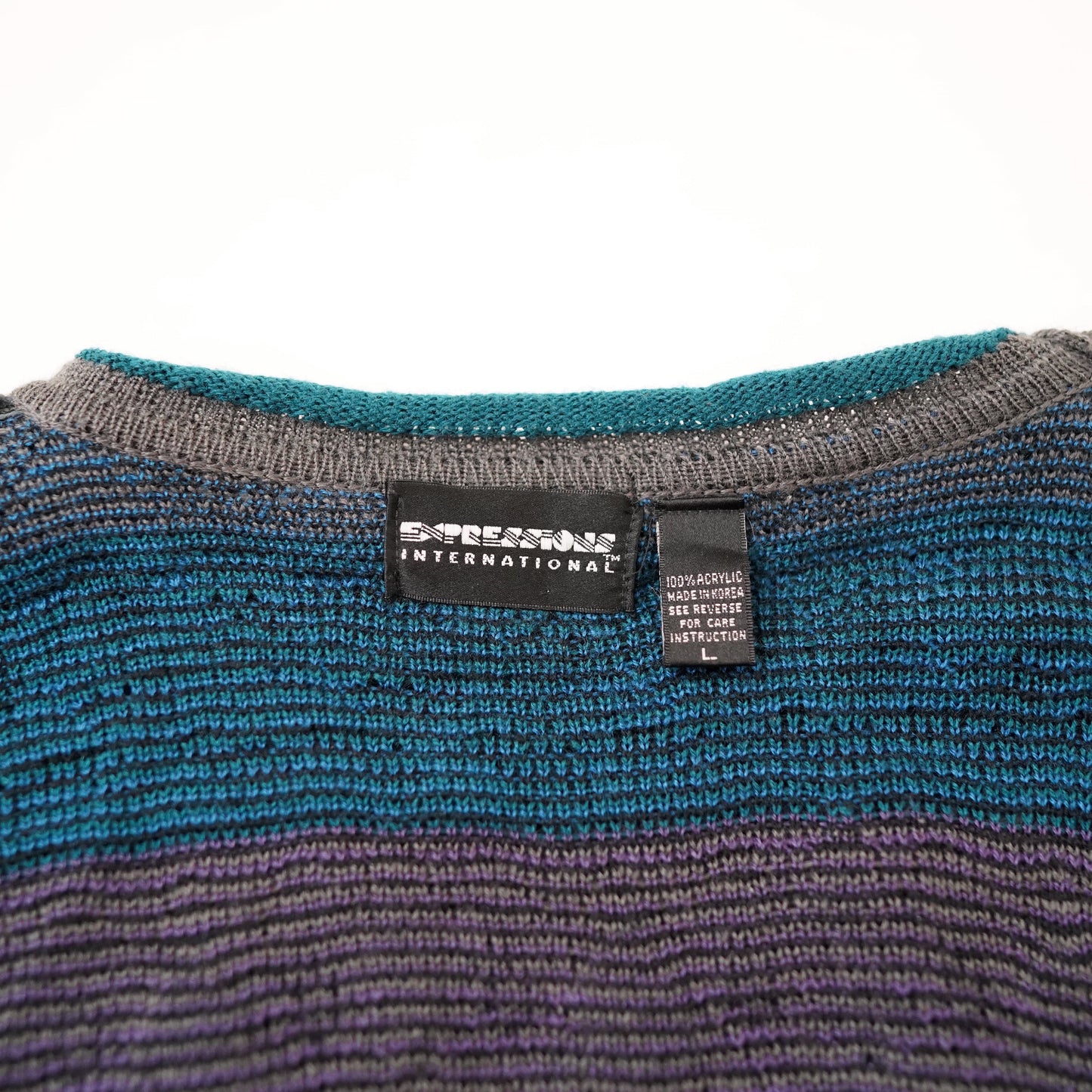 90s acryl sweater