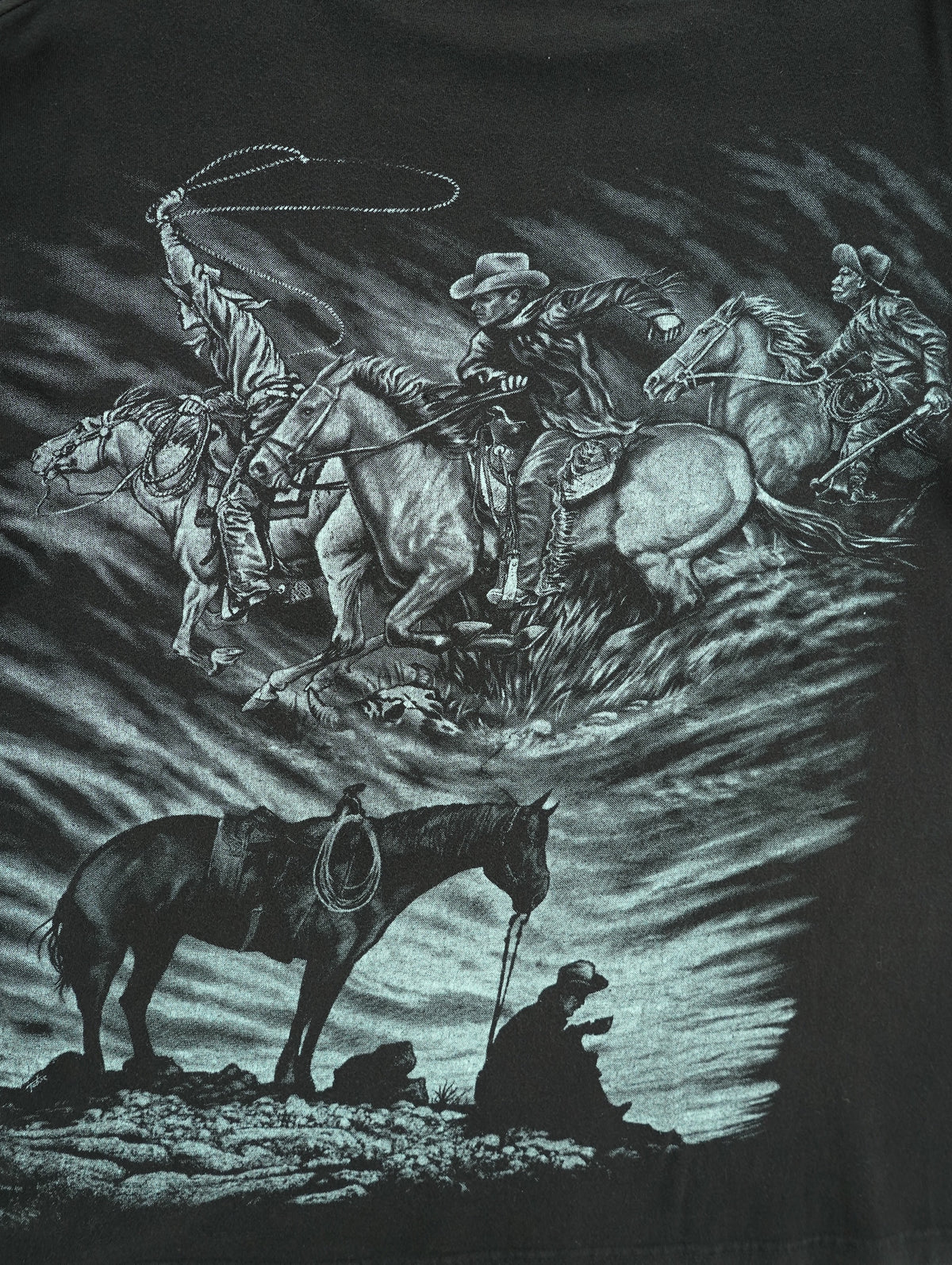 90s cowboy tee