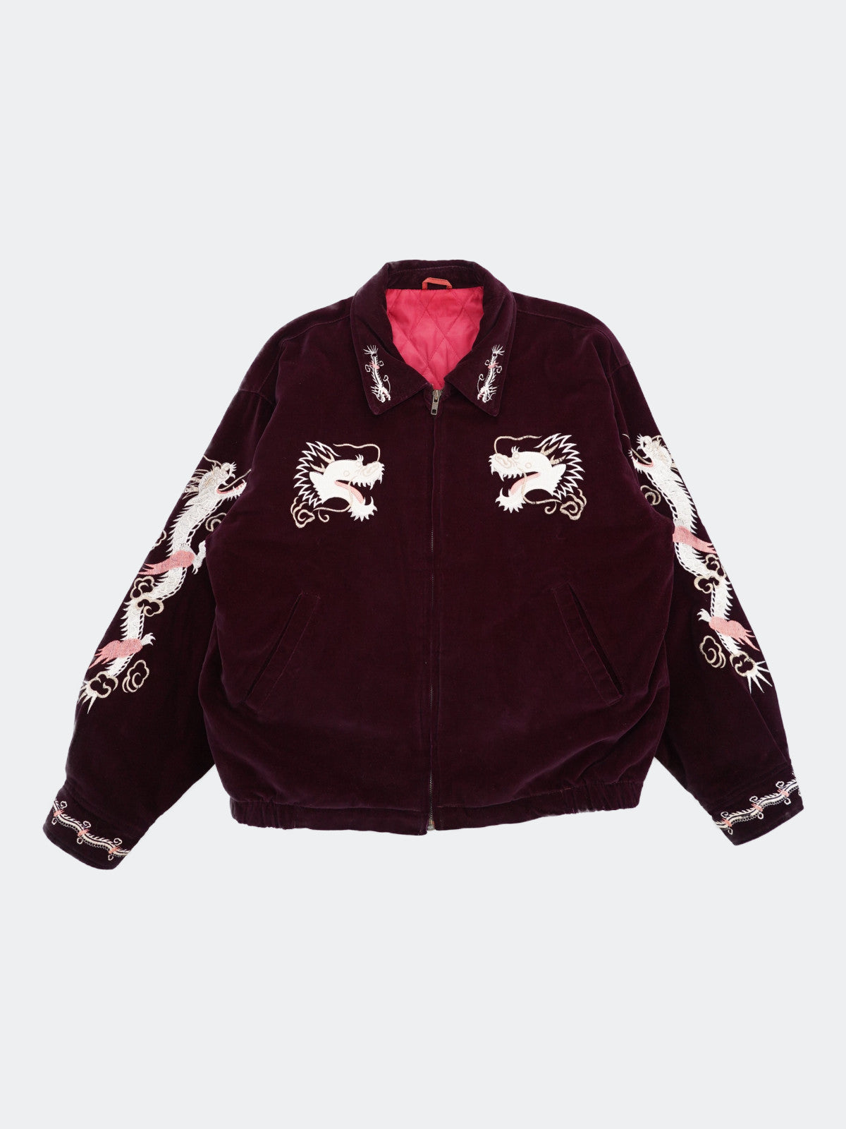 80s velveteen sukajan