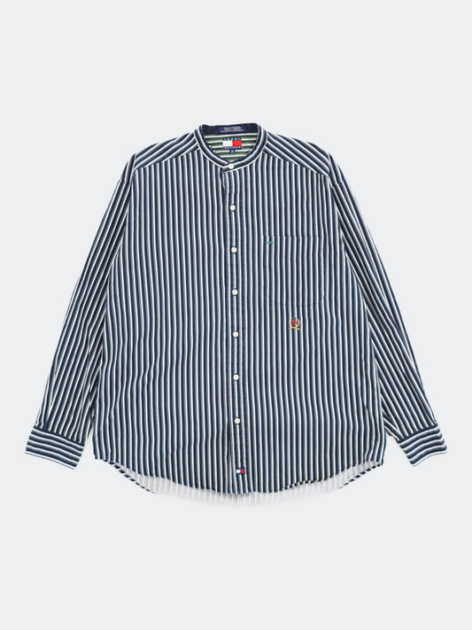 90s TOMMY HILFIGER stripe shirt