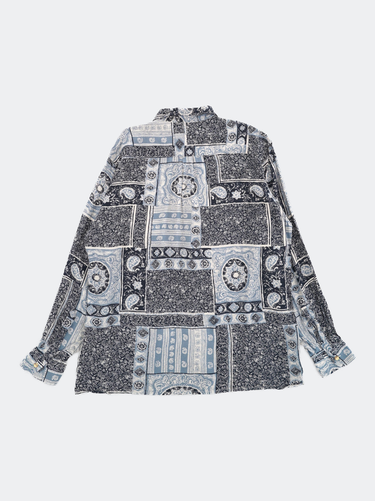 80-90s paisley shirt