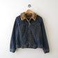 GAP denim fleece lined denim jacket