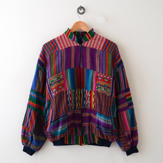 ethnic rainbow jacket