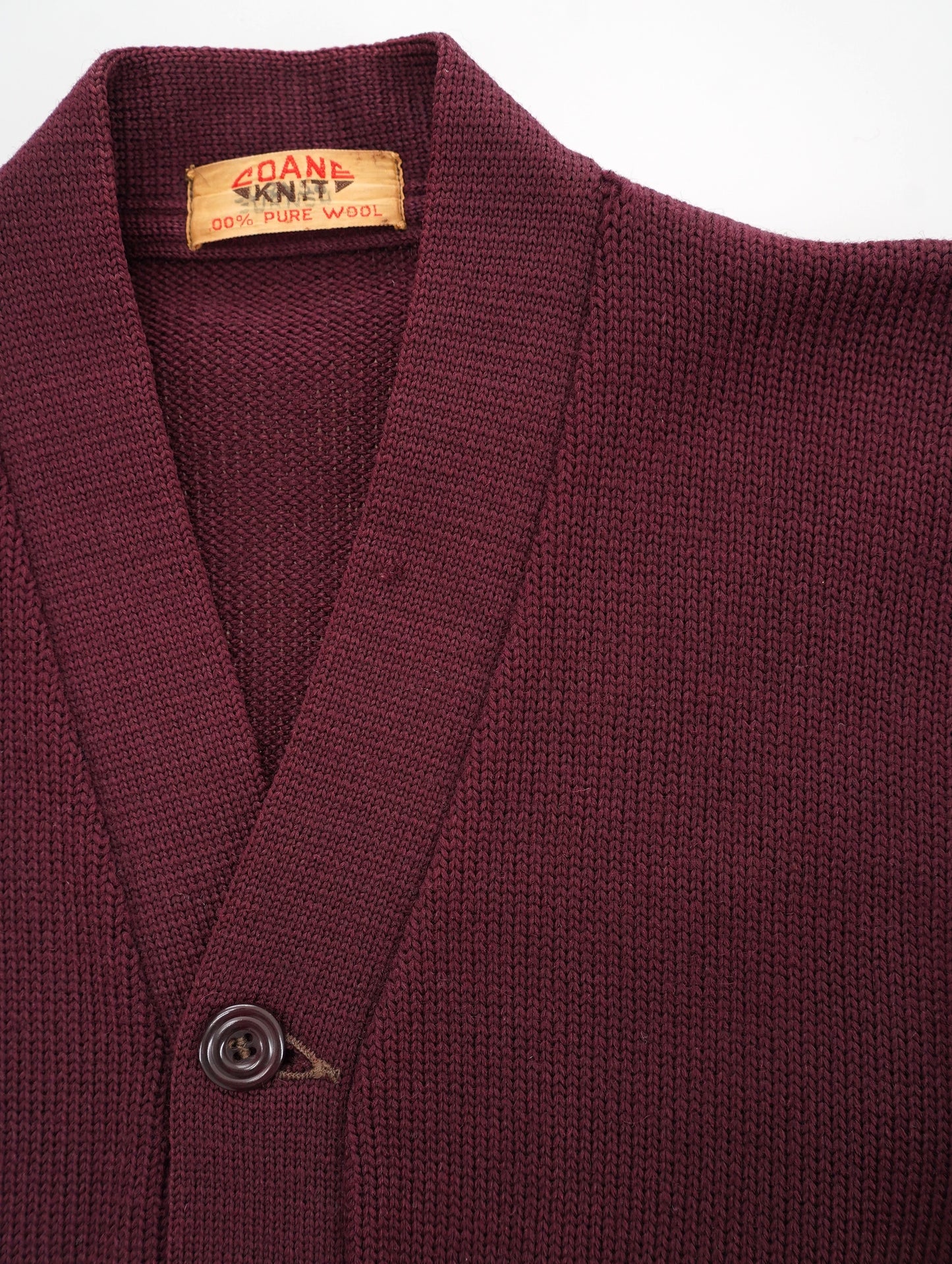 60s wool cardigan