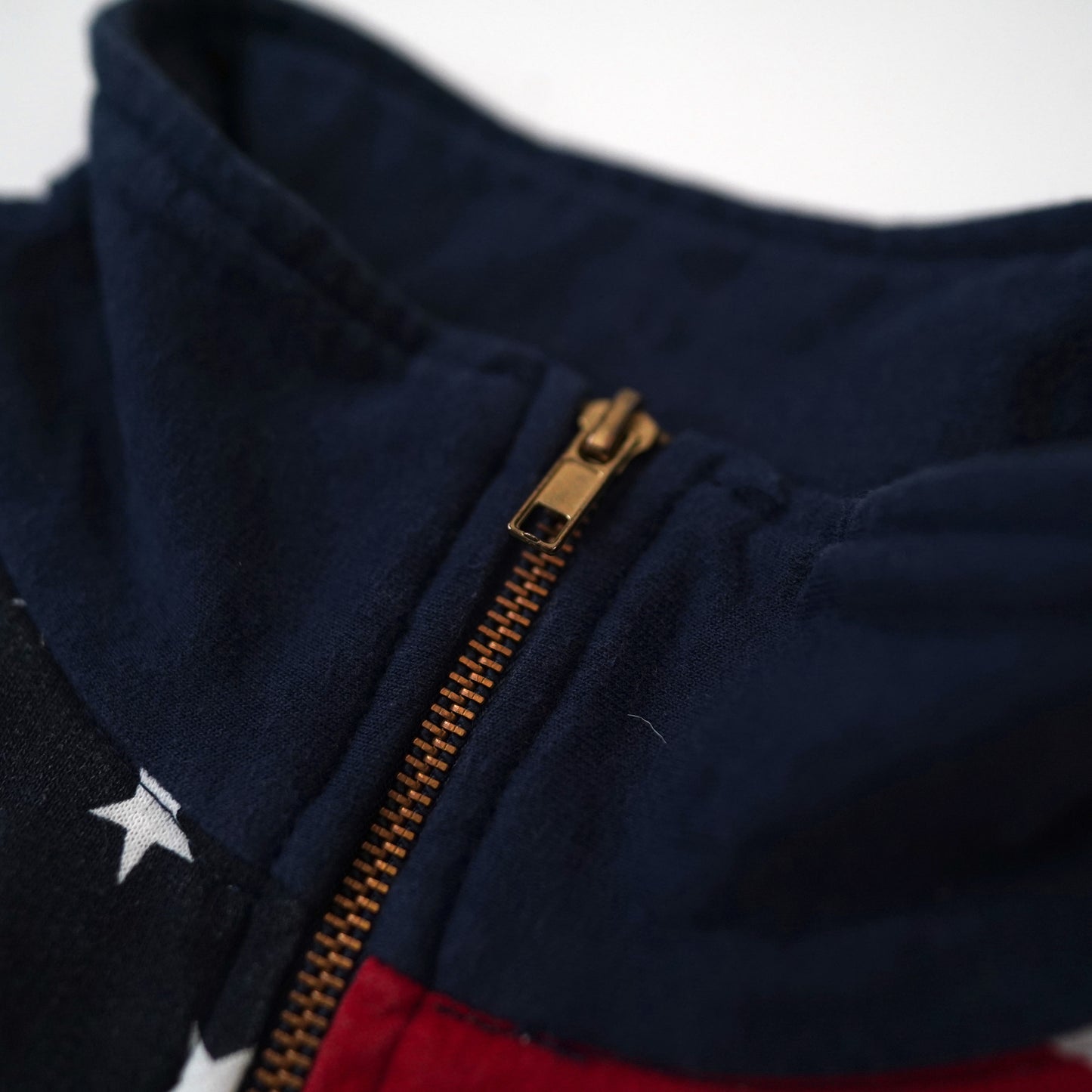 90s USA half zip sweat