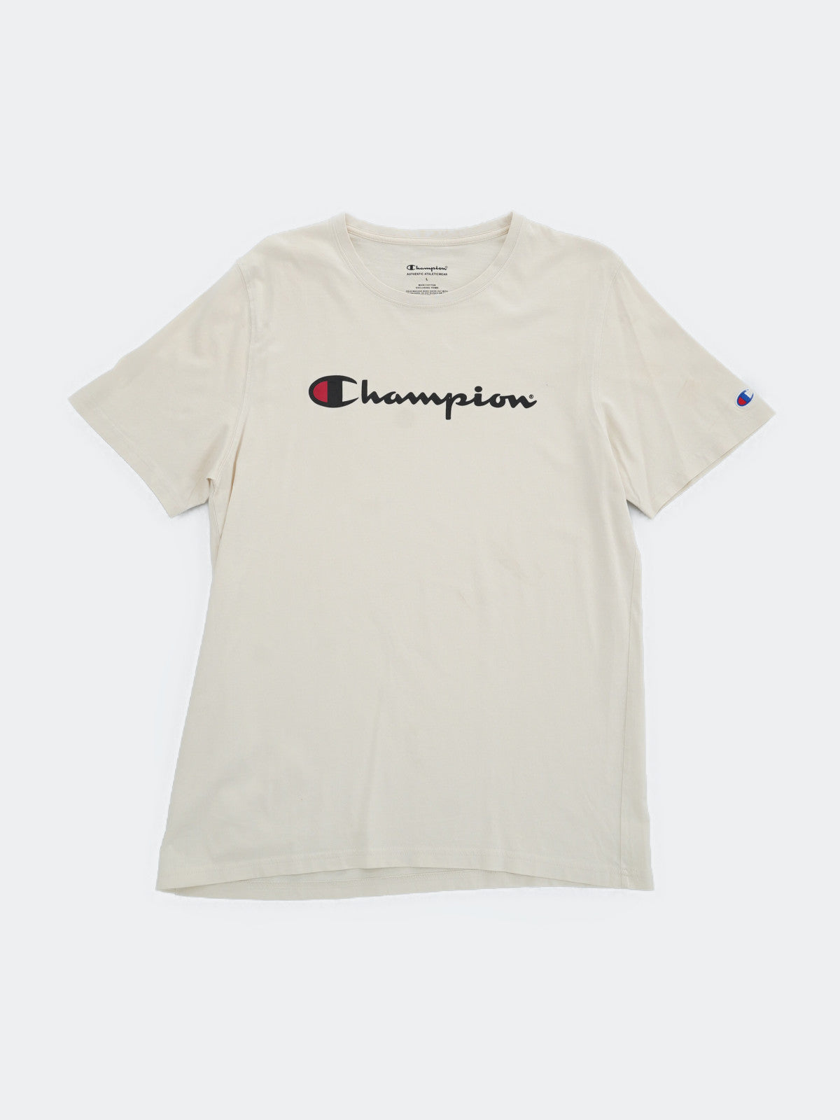 Champion logo tee