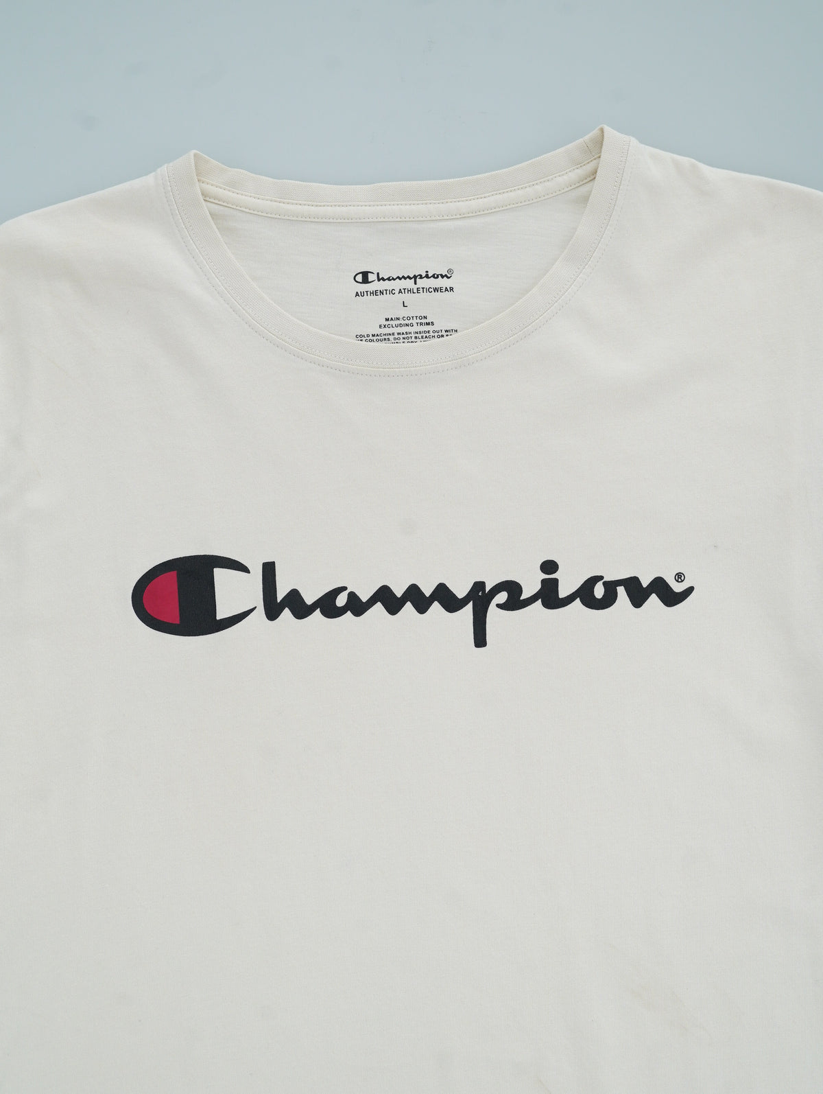 Champion logo tee