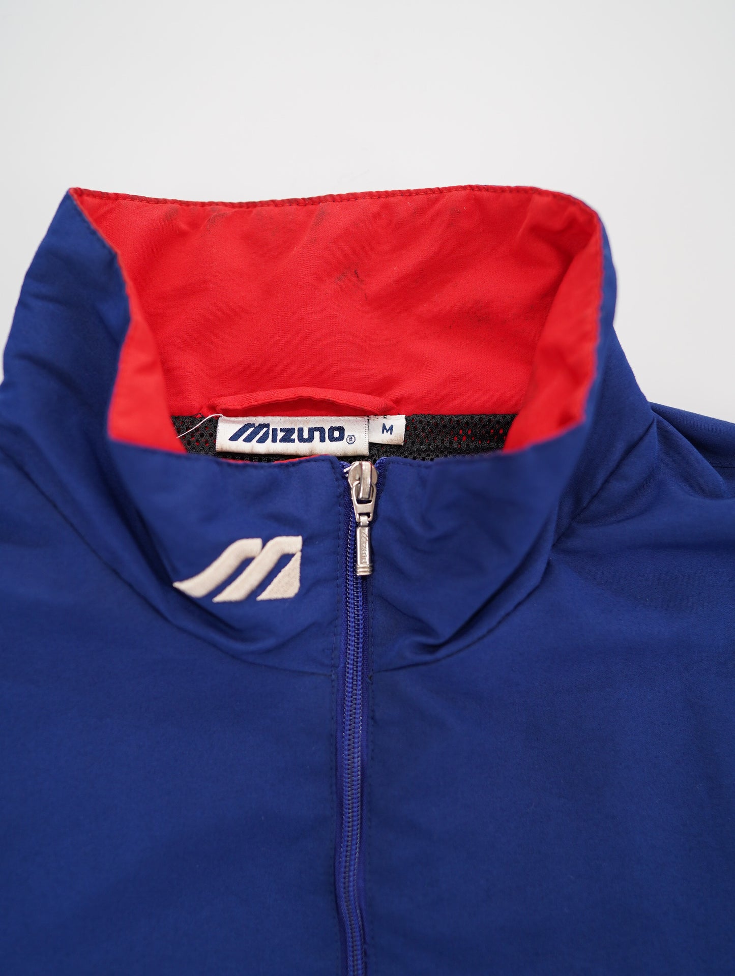 MIZUNO half zip polyester jacket
